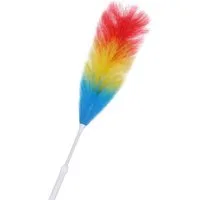 Bestlivings Staubwedel Teleskop bunt (1-6er Pack, 1-St), Kunststoff, geringes Gewicht 110 g, 74cm bis max. 97cm ausziehbar