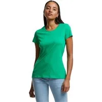 urbandreamz T-Shirt Damen Kurzarm T-Shirt Rundhals Basic Shirt Jersey Kurzarmshirt