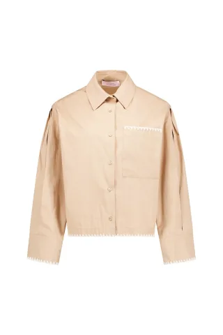 Studio Anneloes - Ivon blouse camel - Gr. - XS