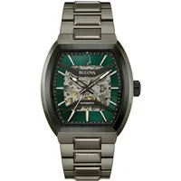 Bulova Automatikuhr 98A321, Armbanduhr, Herrenuhr, Mechanische Uhr, Edelstahlarmband, analog