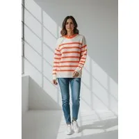 salzhaut Sweatshirt VERBAAST Damen Relaxed-Fit salzhaut Pullover – bequemer Fit und nordisch klares Design