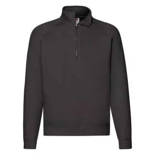 Fruit of the Loom - "Premium" Sweatshirt für Herren (Schwarz)