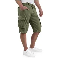 Indicode Cargoshorts Kjeld Herrencargoshorts mit 6 Taschen