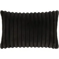 Magma Heimtex Kissenhülle RAYA, 60 x 40 cm, Anthrazit, Polyester, Samtoptik, mit Reißverschluss, waschbar