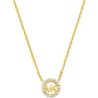 MICHAEL KORS Kette mit Anhänger Schmuck Geschenk Silber 925 Halsschmuck PREMIUM, mit Zirkonia (synth)