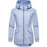 Ragwear Outdoorjacke Dowey A Wasser- und winddichte Damen Jacke mit Taillenzugband