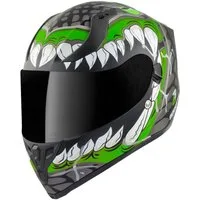 Bogotto Motorradhelm V128 Naga Helm, integriertes Sonnenvisier