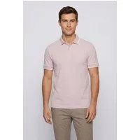 BOSS ORANGE Poloshirt Passertip mit BOSS Logo-Badge