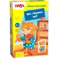 Haba Spiel Meine ersten Spiele, Wir räumen auf, Zuordnungsspiel, Made in Germany