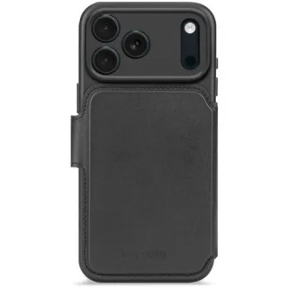 Decoded Leather Detachable Wallet iPhone 17 Pro Max Black
