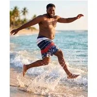 Luvanni Badeshorts Badehose Herren in großen Größen Übergrößen Plus Size Größe Schnelltrocknend Boardshorts Schwimmhose Männer Shorts Hose