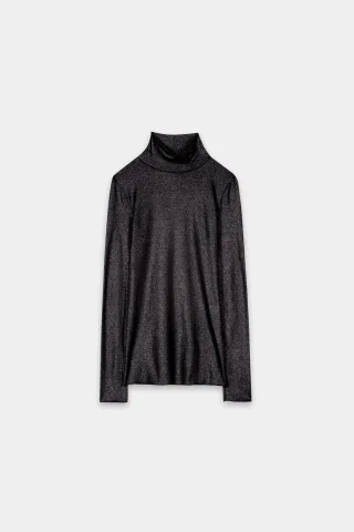 Luisa Cerano - Pullover Weiblich black metal - Gr. - 40