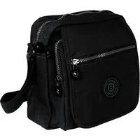 BAG STREET Umhängetasche Bag Street Damenhandtasche Umhängetasche (Umhängetasche), Damen, Jugend Umhängetasche Nylon, schwarz ca. 20cm x ca. 22cm