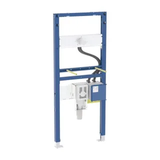 Geberit Duofix Waschtisch-Element 111561002 BH 130 cm, elektronische Wandarmatur mit UP-Funktionsbox, mit UP-Geruchsverschluss