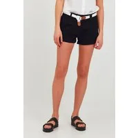 OXMO Chinoshorts OXChanett Shorts mit Gürtel in geflochtener Optik