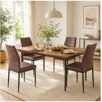 HTI-Living Esszimmerstuhl Stuhl Madison Vintage 4er-Set (Set, 4 St), Esszimmerstuhl