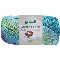 Gründl 100 Gramm Gründl Cotton Quick Batik Farbauswahl Häkelwolle