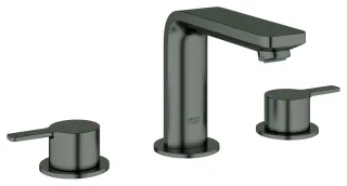 GROHE 3-Loch-Einhand-Waschtischbatterie Lineare, 20304_1 hard graphite gebürstet, 20304AL1 20304AL1