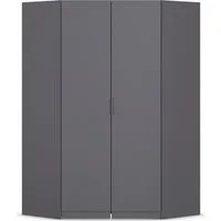 rauch Kleiderschrank Eckschrank Schrank Ankleidezimmer Schlafzimmer Garderobe LAGOA voll ausgestattet viel Stauraum, optional mit Aufsatz MADE IN GERMANY