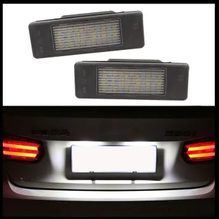 2x LED PREMIUM Kennzeichenbeleuchtung für Mercedes Sprinter W906 Vito Viano W639