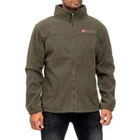Geographical Norway Fleecejacke Herren Regular Fit Jacke batamazonie mit eingelassener Kapuze