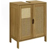 Vicco Waschbeckenunterschrank Liora, Bambus, 48 x 60 cm (1-St)