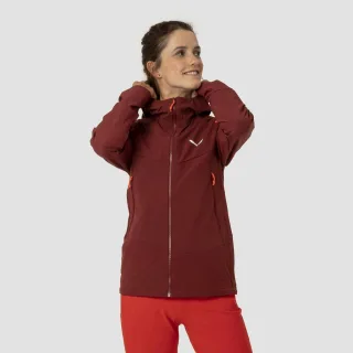 SALEWA - Agner Durastretch Jacke Damen - Rot (Gr.42)