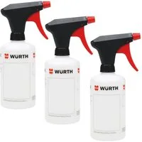 Würth Sprühflasche 3 x Würth Sprühflasche 500 ml