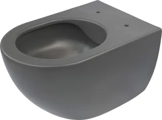 Neuesbad ZERO NEW Wand-WC, RIMLESS, Anthrazit NB1DECDEDZPW1