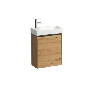 LAUFEN Waschtischunterschrank MEDA 222x437x515 1Tür integ.Griffleiste f.WT H815114 wildeiche, H42155 H4215510112671