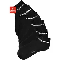 KangaROOS Sneakersocken (Packung, 6-Paar) mit Frottee innen