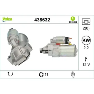 Valeo Generator Ford Transit 2,0 EcoBlue 438632