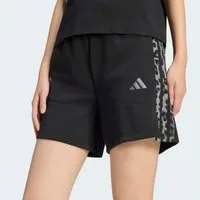 adidas Sportswear Shorts W AOP 3S SHO für Erwachsene, aus Baumwolle, mit Gummizug, enger Schnitt