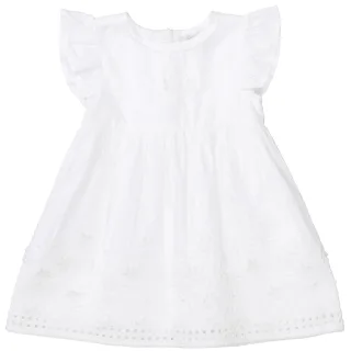 STACCATO - Md.-Kleid weiß - Gr. - 86