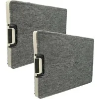 vhbw Aktivkohlefilter Ersatz für Miele 5797941, DKF10 für Dunstabzugshaube, Zubehör für Miele Miele 5797941, DKF10