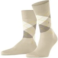 Burlington Socken Manchester Einheitsgröße 40-46, Argyle-Muster, Burlington-Clip