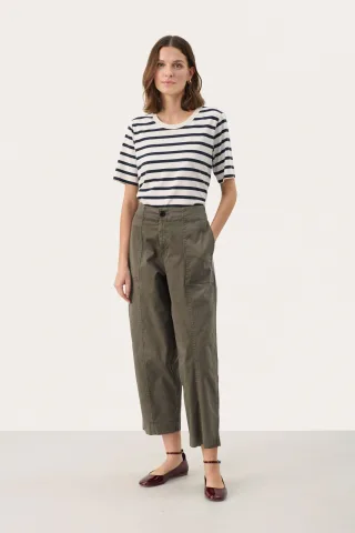 Casual Hose Contemporary fit Kalamata green