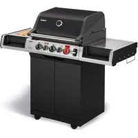 Enders® Gasgrill Uniq 3 IK Cruster Gas Grill - 3 Brenner Infrarot mit Seitenkocher