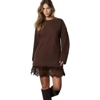 Next 2-in-1-Kleid 2-in-1 Pullover-Spitzerock mit weichem Griff (1-tlg)