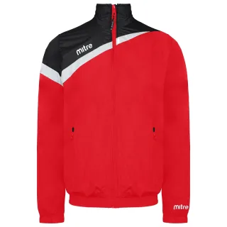 Mitre Polarize Herren-Regenjacke in Rot/Schwarz