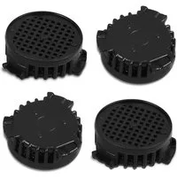 VIOKS Kohlefilter Ersatz für Liebherr 9096342 Luftfilter, Zubehör für Kühlschrank, Aktivkohlefilter 45mmØ
