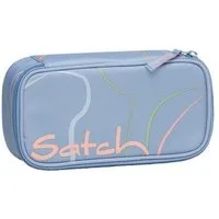 Satch Federmäppchen Schlamperbox, (2-tlg), inklusive Geodreieck und Stundenplan