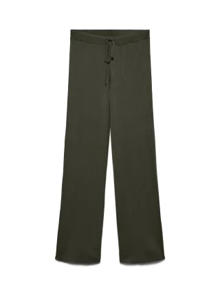 VERO MODA - VMWILLOW NW PANTS BOO Forest Night - Gr. - M