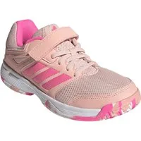 adidas Performance Hallen-Indoorschuhe Speedcourt Velcro rose/pink/weiss Mädchen Badmintonschuh