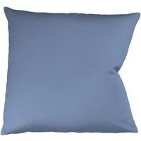 fleuresse Kissenbezug Colours Mako Satin, 100% Baumwolle, mit Reißverschluss, (2 Stück), Mako Satin, glänzend, glatt, Premium Qualität