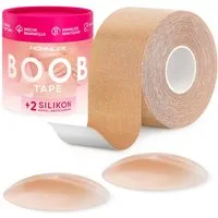 Hommler Set: Klebe-BH Tape Brust Klebeband und Nippelpads (1-tlg)
