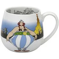 Könitz Tasse Asterix Obelix Kuschelbecher Ich bin nicht dick! 0,42 L Porzellan, 1-tlg.