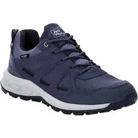 Jack Wolfskin WOODLAND 2 TEXAPORE LOW W Wanderschuh wasserdicht, Trekkingschuh