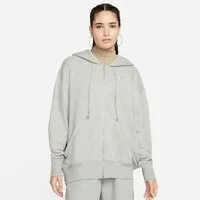Nike Sportswear Kapuzensweatshirt W NSW PHNX FLC FZ OS HOODIE mit Reißverschluss, aus Baumwolle und Polyester, Oversize-Schnitt