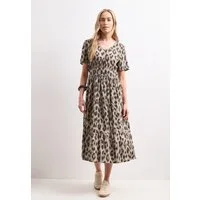 STREET ONE Midikleid mit Print